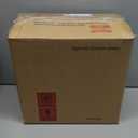 AmorArc Stoneware Dinner Plates Set of 6, 10.5 Inch Reactive Matte Glaze Ceramic Plates Set, Modern Dinnerware Dish set for Kitchen,Microwave, Dishwasher Safe, Scratch Resistant - Matte Black