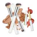 Makeup brushes set Snow white