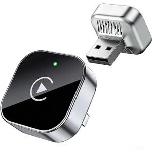 Wireless Carplay Adapter with Ultra-Mini USB Design for Apple CarPlay & Android Auto, 2026 Upgraded CarPlay Dongle Convert Wired to Wireless, Plug and Play, Fast Stable Connection & No Latency