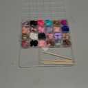 FANDAMEI Press on Nails, 24 Colors 576PCS Press on Nails Short Square Matte Glossy. Glitter Nails Short Round. Natural Fit Lightweight Fake Nails Natural for Nail Art