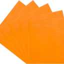 150 PCS Orange cocktail napkins-Double-Ply 6.5x6.5 Inch Disposable beverage Paper Napkins, Lunch and Dinner, Easter, Christmas, Weddings, bar napkins Parties
