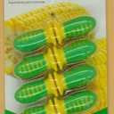 Everyday Culinary Fresh 8 Jumbo Corn Cob Holders - Stainless Steel Prongs