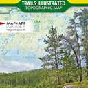 Boundary Waters West Map [Canoe Area Wilderness, Superior National Forest] (National Geographic Trails Illustrated Map, 753)