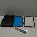 SEYMAC stock Case for Samsung Galaxy Tab S10 Lite / S10 FE / S9 FE 5G / S9 Tablet Case 10.9''/ 11'' Protective with Screen Protector, Pen Holder, 360 Rotate Stand, Hand Strap, Shoulder Strap, Black1