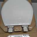 Mayfair NextStep2 Toilet Seat with Built-In Potty Training Seat, Slow-Close, Removable that will Never Loosen, Round, White