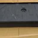 Heavy Duty Rubber Curb Ramps, 2'' Rise, 2 Pack, 11000 LBS Capacity, Threshold Ramp,for Driveway, Loading Dock, Bike, Vehicle, Warehouse, Sidewalk, Wheelchair