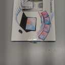 SAMTUNK for iPad mini 7 (2024) & Mini 6 (2021) Case with Keyboard for iPad mini (A17 Pro) 7th 6th Generation 8.3"  7 Colors Backlit Keyboard Case  Built in Pencil Holder with Mouse  Black