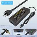 12V 15A AC to DC Converter 180W 110V to 12V Converter Cigarette Lighter to Wall Outlet Adapter AC to DC Adapter for Car Refrigerator, Vacuum Cleaner