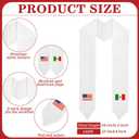 Sasylvia Mexican Graduation Stole Sash Country Flag Grad Stole for International Students
