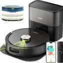 MONSGA Robot Vacuum and Mop Combo, 90 Days Self-Emptying with 8000Pa Suction, LiDAR Smart Mapping, Dual Anti-Tangle for Pet Hair, Carpet and Hard Floor