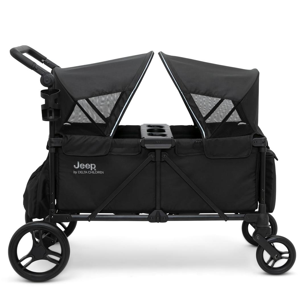 Delta Children - Jeep Evolve Stroller Wagon, Black