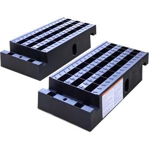 MAXXHAUL 50710 Middle Section (Extension) for 50709 Detachable Removable Poly Black Car Ramp Set (Pair)