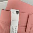 Women’s Work Pants/Office Trousers – High-Waisted, Straight Leg, Stretchy, Breathable, Wrinkle-Resistant Business Casual Work Pants with Pockets, Airport Outfit - Large, Candy Pink