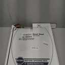 KOHLER 4636-RL-0 Cachet ReadyLatch Elongated Toilet Seat, Quiet-Close Lid, Contoured Seat, Grip-Tight Bumpers and Installation Hardware, White, 18.04"L x 14.18"W