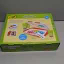 Crayola Mess Free Finger Painting Station  Washable Finger Paint for Toddlers, Essential Easter Basket Stuffers, Spring Arts & Crafts Set, Sensory Activity, Travel Toy, Ages 1+