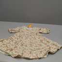 Gymboree Girls and Toddler Short Sleeve Tiered Dresses (5T, Gold Leaf)