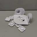 4Pcs Bed Sheet Holders for Corners, Fitted Sheet Holder Keep Sheets Firm, Durable Heavy Duty Bed Sheet Clips, Bed Lock Sheet Holders,Fit All Mattress Easy Install (White)