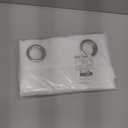 NICETOWN White Sheer Curtains for Bedroom Windows 84" Length with Width 37" Per Panel, Grommet Casual Voile Sheer with Light Filter Window Treatments for Nursery/Apartment/Living Room, Set of 2