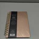 russell+hazel 2025 Vegan Leather Black Weekly Planner, 12 Month Calendar (Small, Blush)