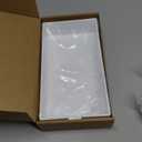 Acrylic Napkin Holder for Bathroom, Guest Towel Holder Tray, Bathroom Disposal Paper Hand Face Towels Holder (White)
