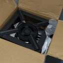 GasOne High Pressure Single Propane Burner - Outdoor Cooking with Heat Shield and Guard  Propane Burner Head for Camping, Tailgating, Seafood Boil, Home Brewing - Patented (Black)