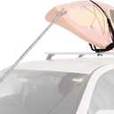 Rhino-Rack Kayak Roof Rack J-Style with Universal Mounting Brackets, Easy Use & Install, Heavy Duty; for All Vehicles: 4WD, Pickup Trucks, SUV's, Wagon's, Sedan's; Lightweight, Black (S510)