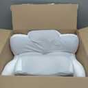 Reading Pillow for Lying, Leaning and Prone, Contour Memory Foam Pillow, Ergonomic Cervical Pillow for Neck and Shoulder Pain Relief, Bed Wedge Pillow Grey