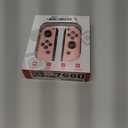 Sylphidara Replacement for Nintendo Switch Controller, Switch Controllers Compatible with Nintendo Switch/OLED/Lite, Support Dual Vibration/6-Axis Gyro/Motion Control/Wake-up (Pink)
