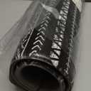 Kitchen Mats Cushioned Anti Fatigue, Non Slip Kitchen Mats for Floor 2 Piece, Memory Foam Kitchen Mat Set, Waterproof Comfort Standing Mat for Sink, Laundry, Office, Black (17.3" x 47"+17.3" x 29")