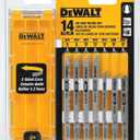 DEWALT Jigsaw Blades Set with Case, T-Shank, 14-Piece (DW3742C)