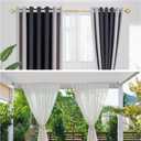 OLV 2 Pack Gold Industrial Curtain Rods for Windows 28 to 48 Inch(2.3 to 4 Feet), 1 Inch Diameter Blackout Wrap Around Adjustable Heavy Duty Window Drapery Rods, Indoor and Outdoor