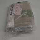 Laundry Hamper, 85L Tall Laundry Basket with Leather Handles, Rectangle Large Clothes Hamper for Organizing, Cotton Woven Laundry Baskets Storage Hampers for Bedroom, Nursery, Living Room (Jute & White)