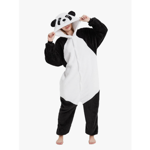 LATH.PIN Animal Onesie Pajamas for Adults Unisex One Piece Halloween Cosplay Costume Sleepwear for Women and Men, Size XL