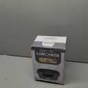 Vabaso Electric Lunch Box for Adults, 80W Heated Lunch Box Portable Food Warmer Lunch Box for Work/Men/Car/Truck with 1.5L 304 Stainless Steel Container Fork & Spoon, 110V/12V/24V (Dark Green)