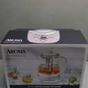 Aroma Professional AWK-701 16-in-1 Nutri-Water, Green, Fruit, Flower Tea, Coffee, Multi-Use Kettle, Delay Timer, 1.5L, Pink