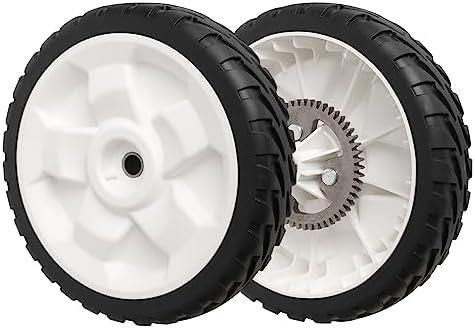 137-4835 Rear Drive Wheels Replacement for Toro Mower - 119-3822 Metal Gear Mower Wheels Compatible with Toro 20332, 20333, 20334, 20337, 20372, 20373, 20374 22" Recycler Lawn Mowers（Pack of 2)