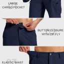 MAGCOMSEN Mens Hiking Cargo Shorts 9" Quick Dry Lightweight Shorts with 7 Pockets Outdoor Work Shorts Fishing Casual 30