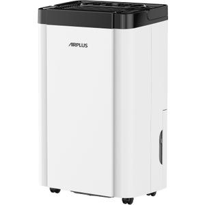 AIRPLUS 5000 Sq. Ft Dehumidifier for Home and Basement, 80 Pint Portable Dehumidifiers with Drain Hose for Large Room, Quiet Sleep Mode Dehumidifier for Bedroom, RV De humidifier for Inside Camper