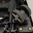 Folding Hand Truck Lightweight Hand Truck Dolly Foldable, Luggage cart with 4 Rotate Wheels, Utility Cart with Adjustable Handle, Collapsible Dolly for Moving