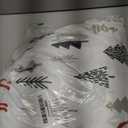 CAROMIO Christmas Sheets Queen, Soft Brushed Microfiber Bed Sheet Set, 16 Inches Deep Pocket Fitted Sheet Winter Holiday Sheets Set (Christmas Pattern, Queen)