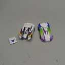 Blue Robot Car Transformer Toy, Transforming Cars 2-Pack to Unicorn, Magnetic Vehicle Toy Gift for Boys Age 3-8