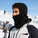 2 Pcs Winter Balaclava Ski Mask Snow Gear for Women Men Fleece Hood Warm Face Mask for Skiing Motorcycling Ice Fishing