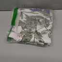 Aimego Floral Rustic Plant Kitchen Curtains - Spring Flower Botanical Farmhouse Country Green Leaves Small Cafe Short Tier Curtains for Bathroom Rod Pocket Window Drapes 24 Inch Length 2 Panels Set