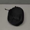 Airplane Travel Neck Pillow, 100% Memory Foam Ergonomic Neck Support, Airplanes Neck Pillow with Washable Cover Travel Essential for Flight & Office Include Eye Mask, Earplugs & Carry Bag (Black)