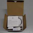 1080P Security Camera Wired, Baby Monitor with 360 Pan/Tilt, 2-Way Audio, Color Night Vision, AI Detection, SD/Cloud Storage, 2.4G/5GHz WiFi Home Surveillance Cam, Compatible with Alexa (White (Wall Mount))