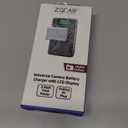 ZGEAR - Universal Camera Battery Charger W/LCD Charge Display