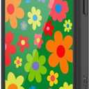 Wildflower Cases - Bloom Case, Compatible with Apple iPhone 11 Pro | Green, Flowers, Yellow, Red, Garden, Floral - Protective Black Bumper, 4ft Drop Test Certified, Women Owned Small Business