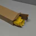 Noctiflorous Round Faux Leather 15 Inch Placemats Set of 6 Waterproof Wipeable Heat Resistant Tablemat for Dining Table Kitchen Non Slip Washable Oilproof Table Place Mat(Mango Yellow, 6)