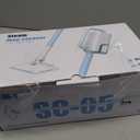 Steam Cleaner, 6 in1 Rotated Steam Mop Cleaner with 2 Modes, 2 Microfiber Pads, 400ML Removable Tank, 23FT Power Cable, Detachable Steam Mops for Floor, Laminate Floor, Tiles Cleaning (Peacock Blue)