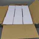 Stackable Plastic Storage Basket, Pack of 3 Foldable Closet Organizers and Storage Bins with Wheels, Collapsible Drawer Shelf Storage Box Container for Office Bedroom Closet Wardrobe Kitchen Bathroom